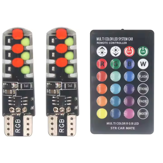 T10 RGB LED POLTTIMOT 12V